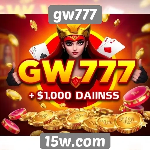 Ofertas promocionais disponíveis no gw777